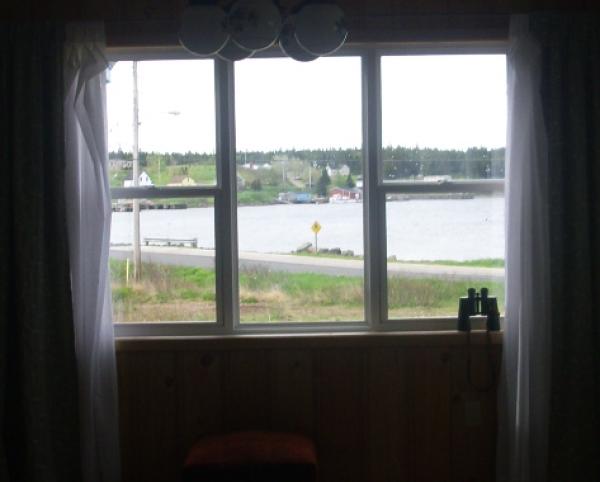 View of the Harbour & Fortress from the livingroom