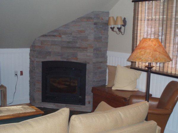 Living Room with Fireplace