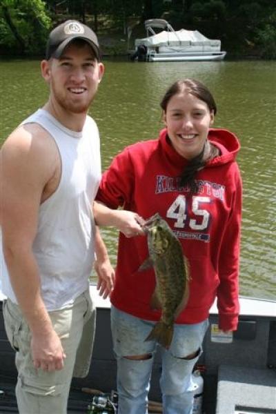 Fishing in Lake