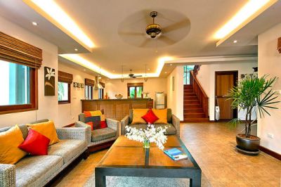Lamai Fah Sai Villa, Koh Samui, Living Room