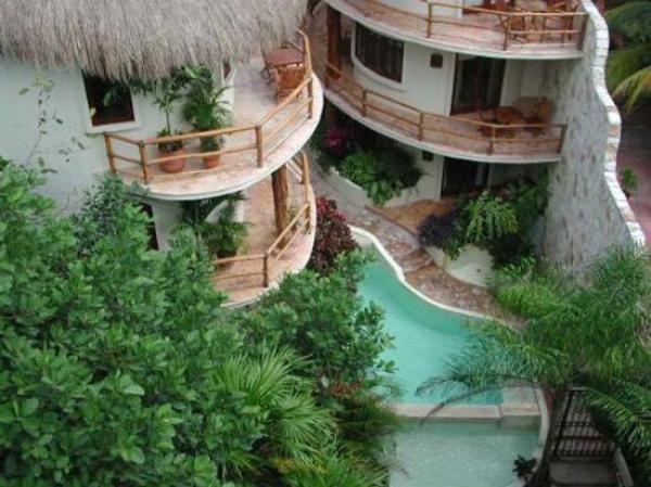 View of Pool from Upper Side