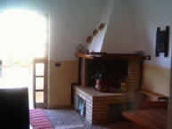 Kitchen with Fireplace