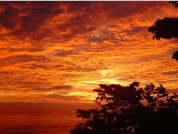 Actual Sunset From Your Balcony.  Nice!