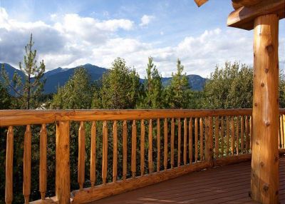 Whistler Chalet view from balcony