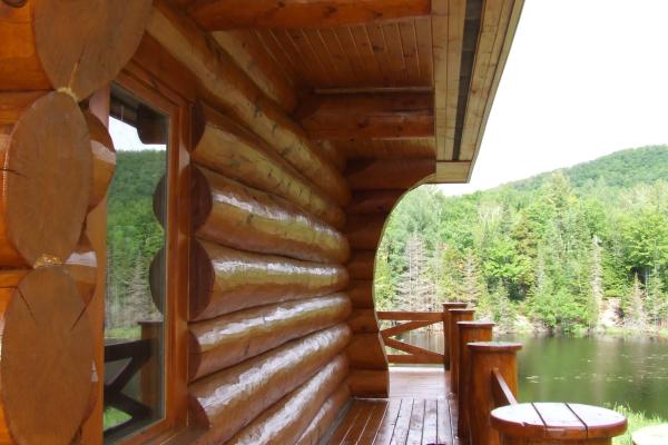 Outside View from Cabin deck