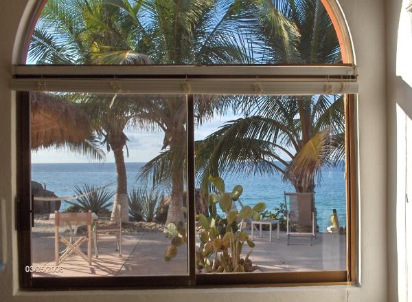 Deck and Ocean view from the Amarillo suite