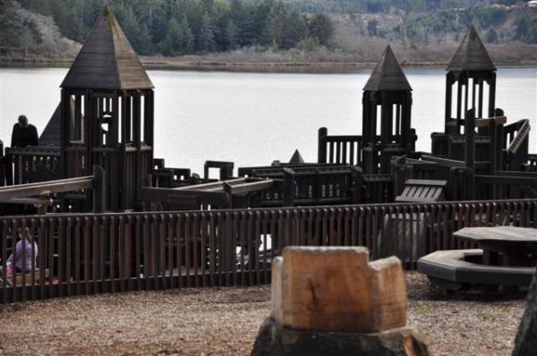 Playground at Regatta Park Across the Road