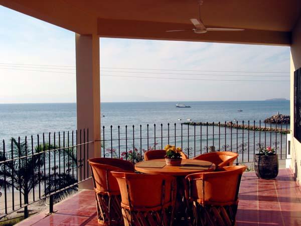 Second floor patio view