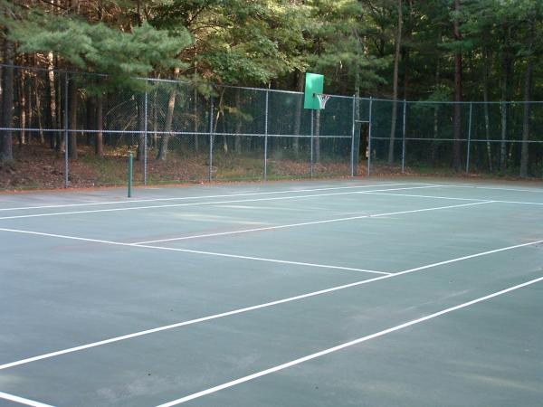private Tennis court 