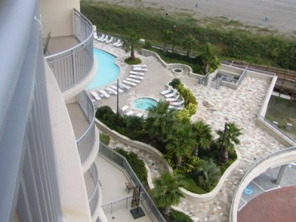 View from the balcony