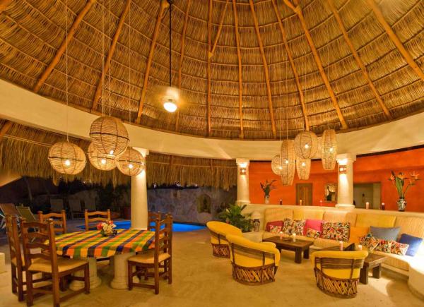Main Palapa by Night