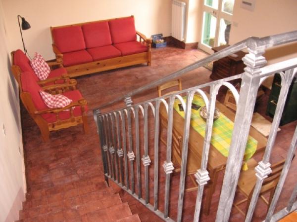 Living Area View from Stairs