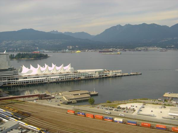 Mountain View with Waterfront