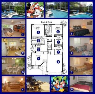 Here is the floor plan of our home