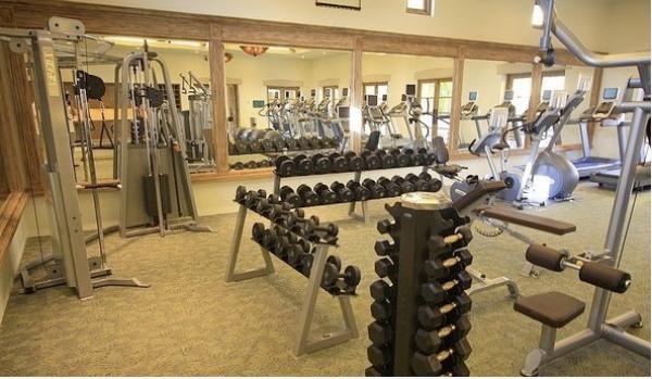 Workout area