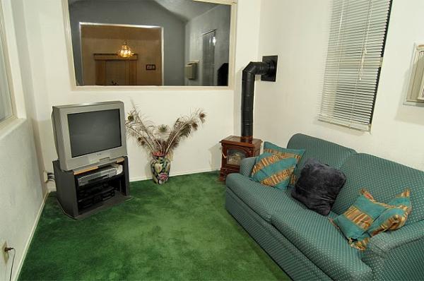 Living Room with Entertainment Area