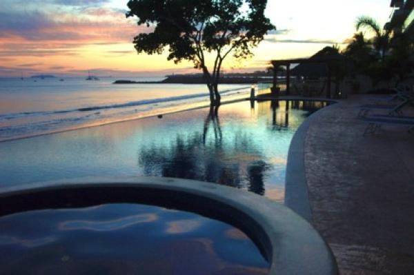 Evening View from Pool