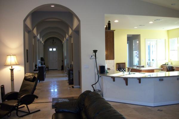 Front Rm. Hall/Kit. Area