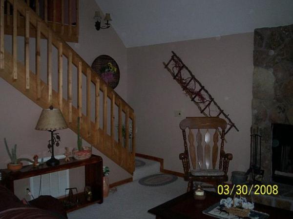 Stairs leading to Loft