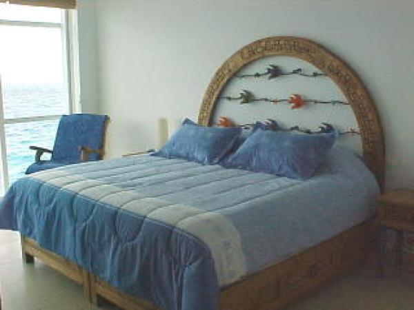 Master bedroom and view