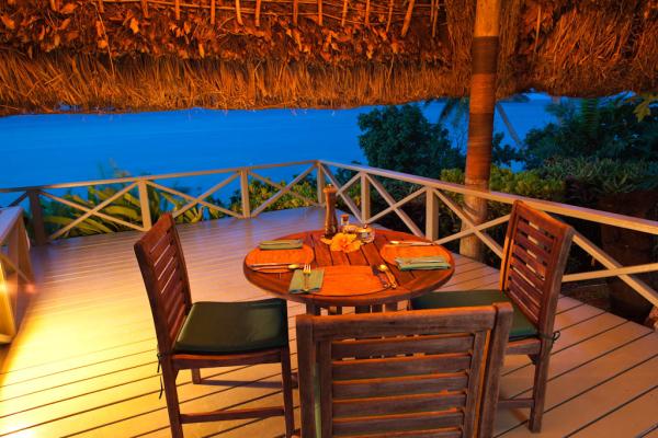 Dining at Marau Vale