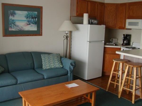 Living Room & Kitchen View