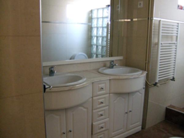 Bathroom in top apartment