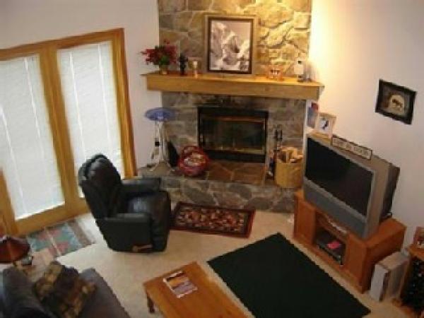 Living Room with Fireplace