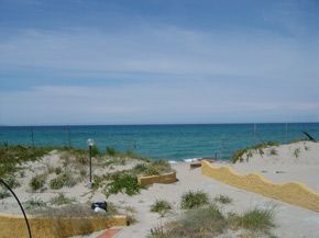 Sandy beaches of Platamona