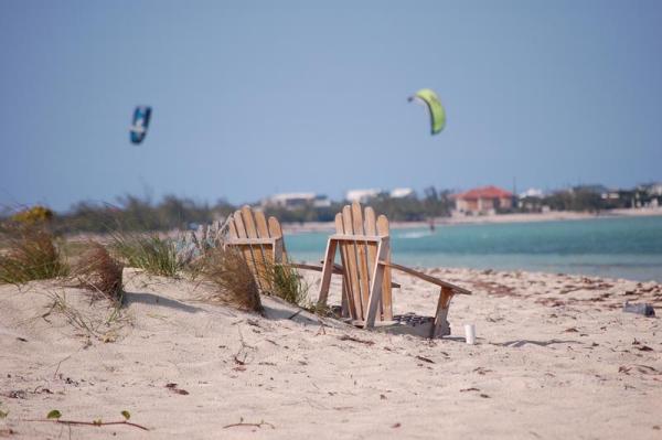 Siitng View on Beach