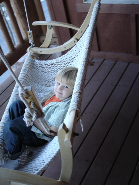 Hammock on Private Deck