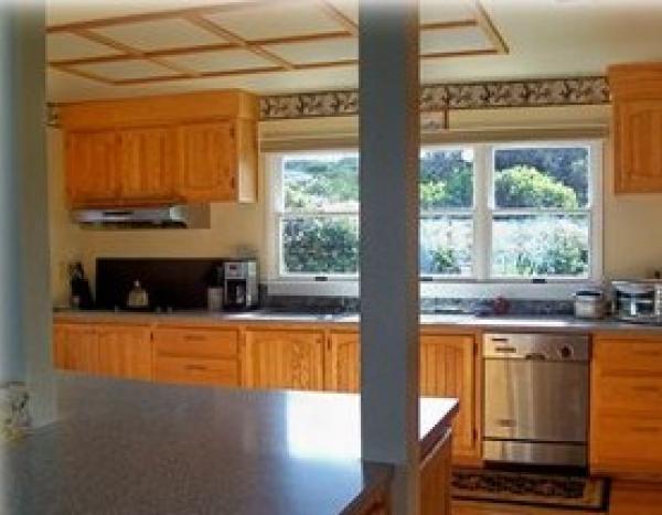 kitchen, View to ftront yard 