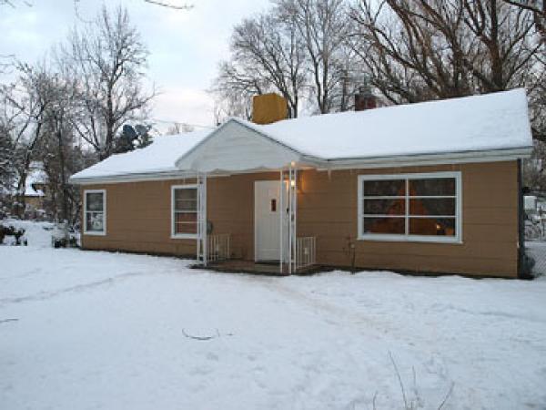 Wooded Cottage in Winter