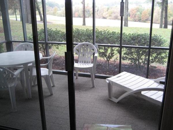 Screened patio