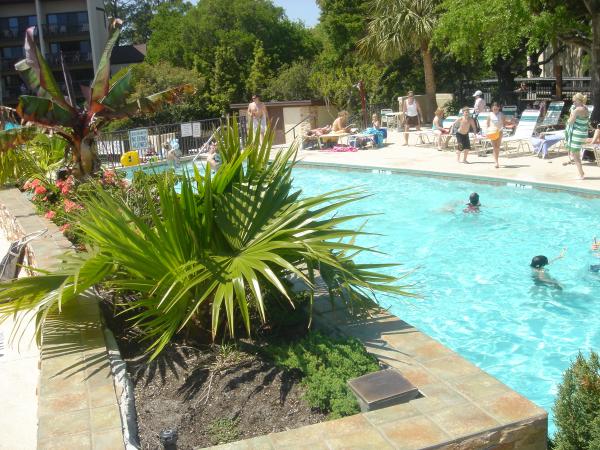 One of the swimming pools