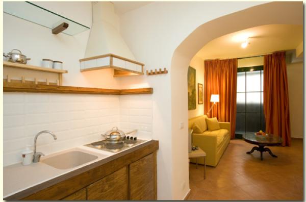 Kitchen and Living Room