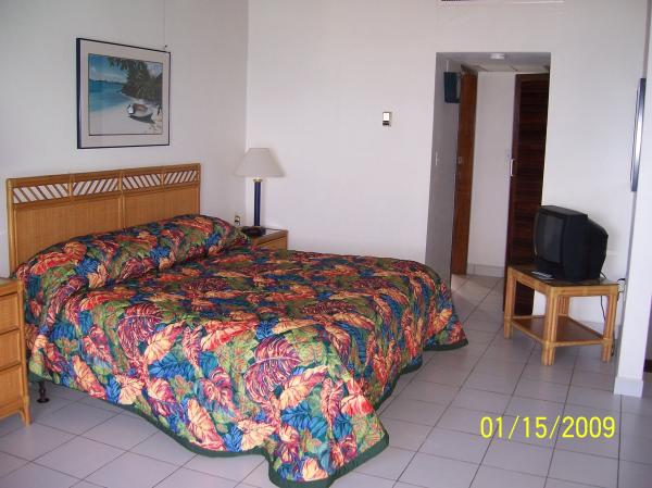 King Size Bed on Upper Level