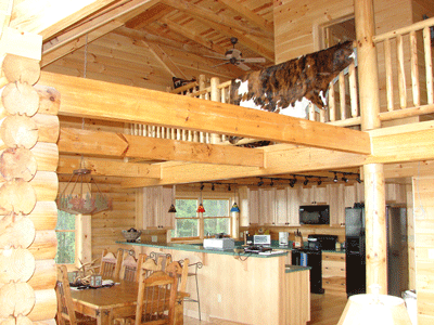 View of Upstairs Loft and Hallway