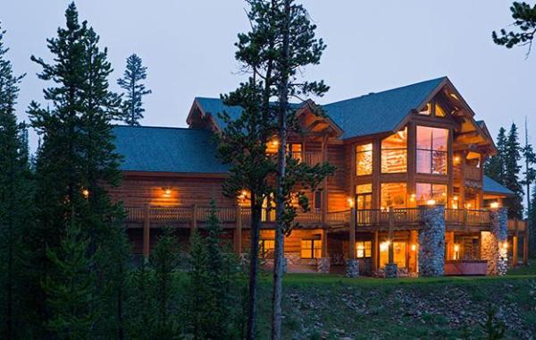 View of House at Night