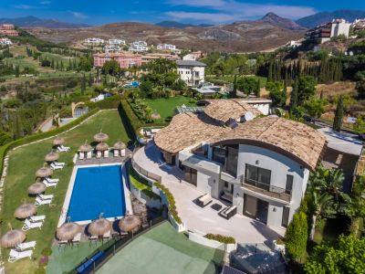 Villa El Cano aerial view