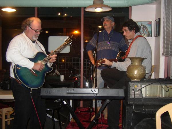 Sunset shot taken from lighthouse tower 