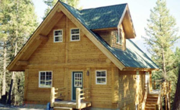 Back View of Whitetail Lodge