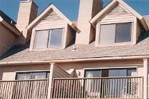 Our Deck and 2 of 3 Bedrooms above