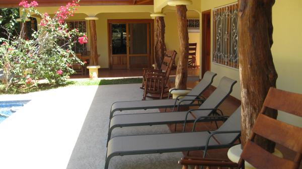 Back Yard Pool Area