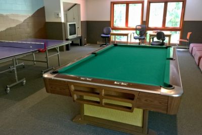 Pool table end Ping Pong