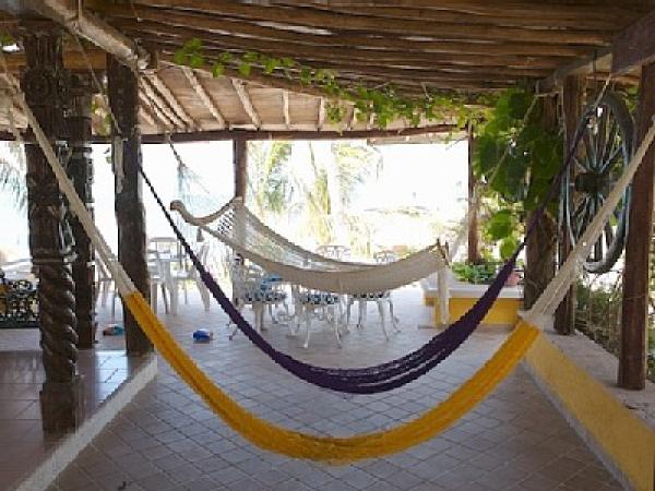 Hamacas Area in Main Palapa