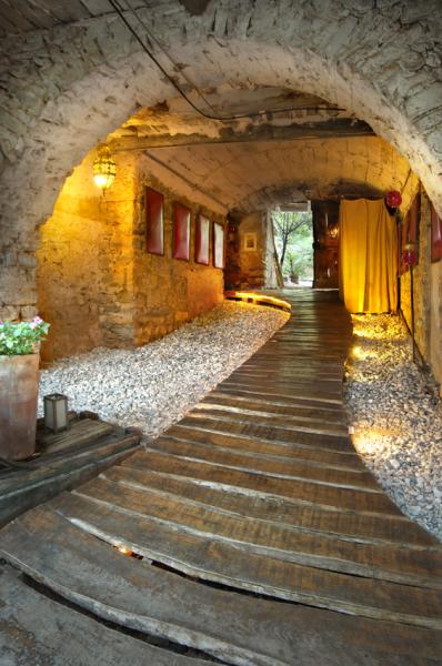entry at evening