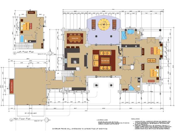 Furniture layout