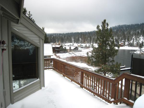 Peaceful and Quiet Snowy View