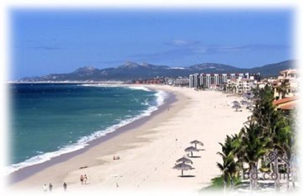 7 mile beach in front of Las Mananitas